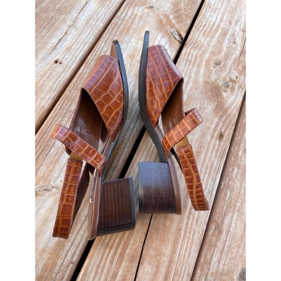 Kelly Scott Women Block Heel Sandals Size 9W - Picture 6 of 6